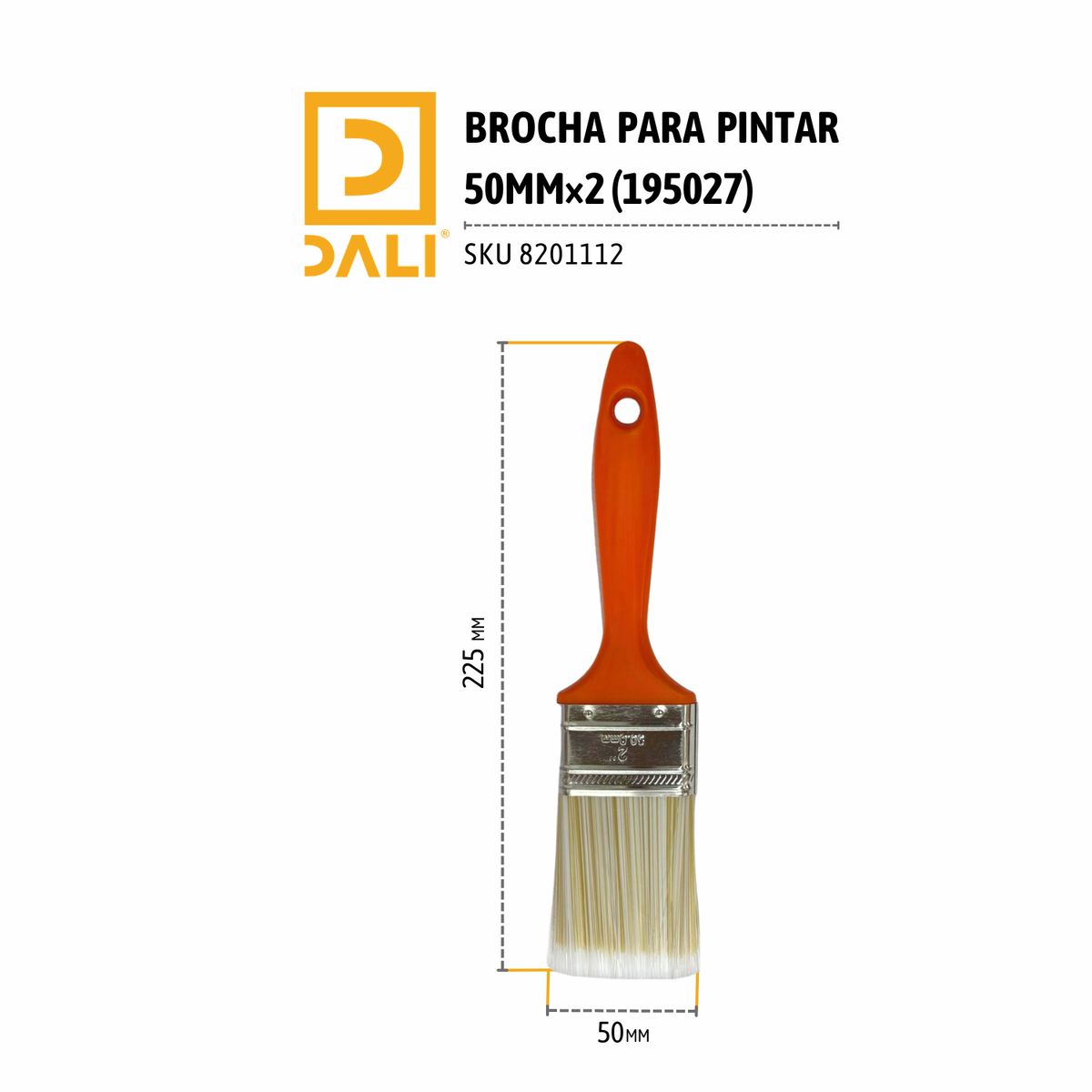 DALI - BROCHA PARA PINTAR 38MM×1.5 195026