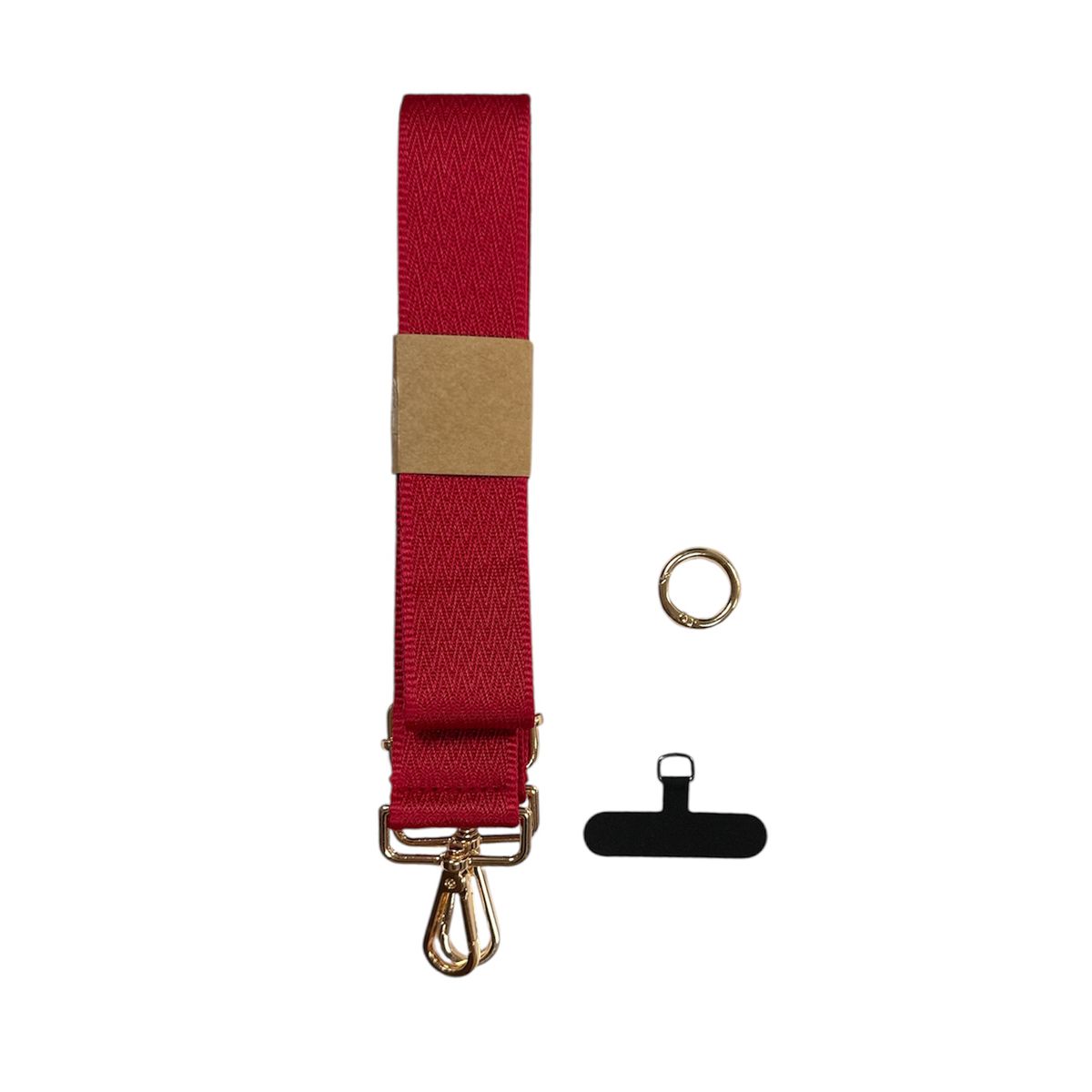 JOIGO - Strap Colgante Ajustable Para Carcasa Celular Universal Rojo