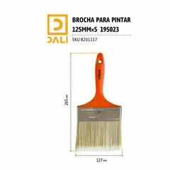 DALI - BROCHA PARA PINTAR 125MM×5 195023