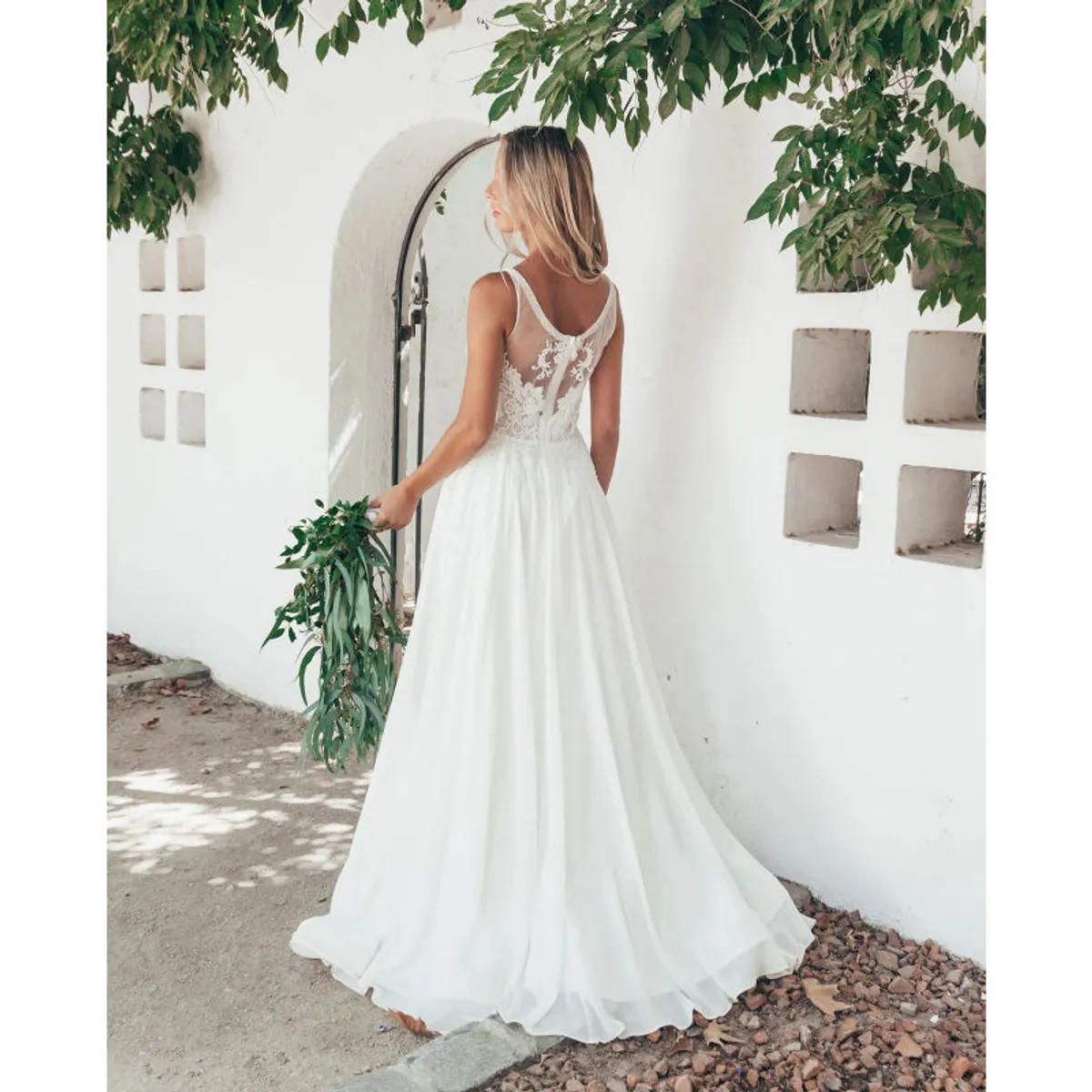 MI PLACARD - Vestido Largo de Novia Florencia Ivory