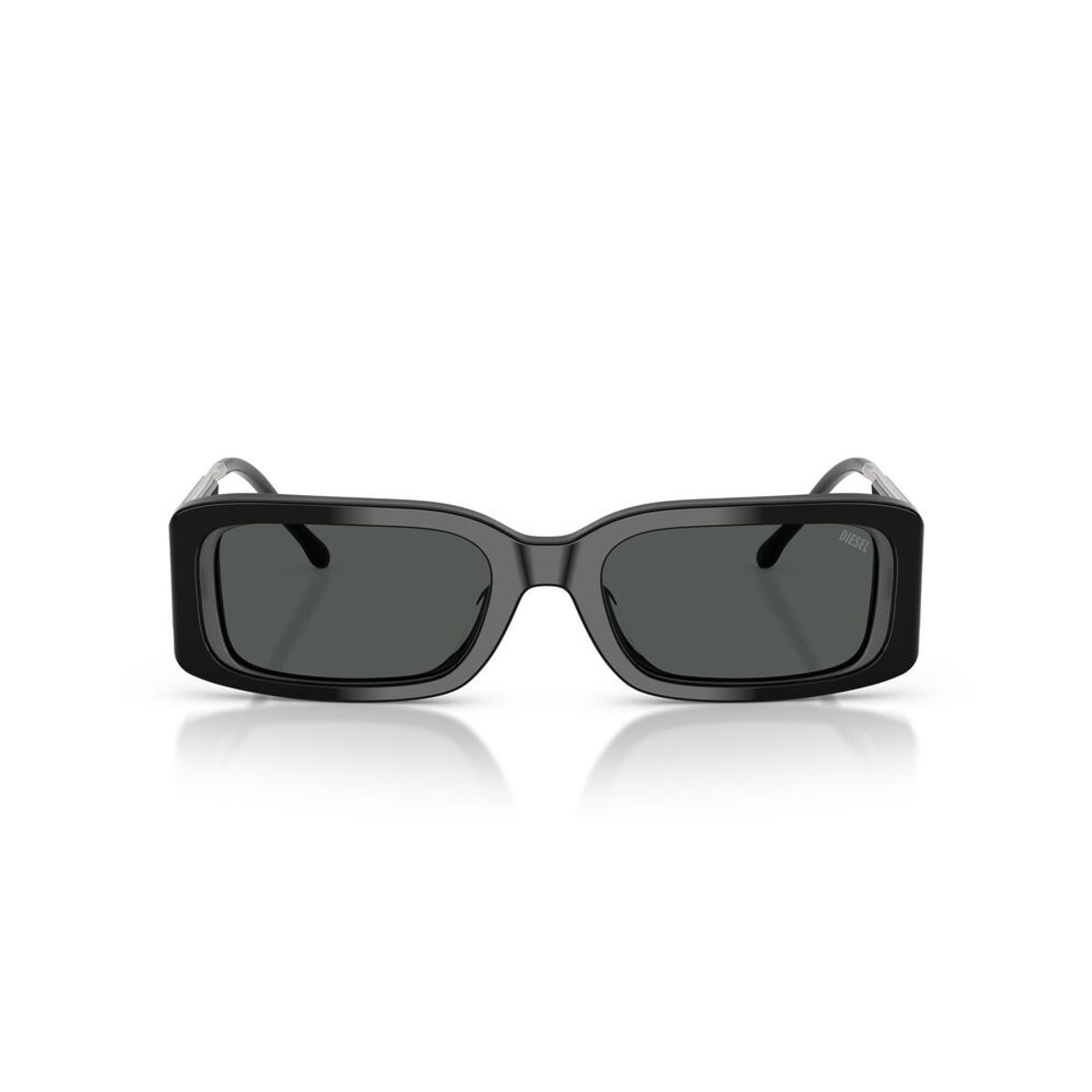 DIESEL - Anteojos De Sol Diesel DL2017U Bilayer Black Transp Grey Dark Grey Unisex
