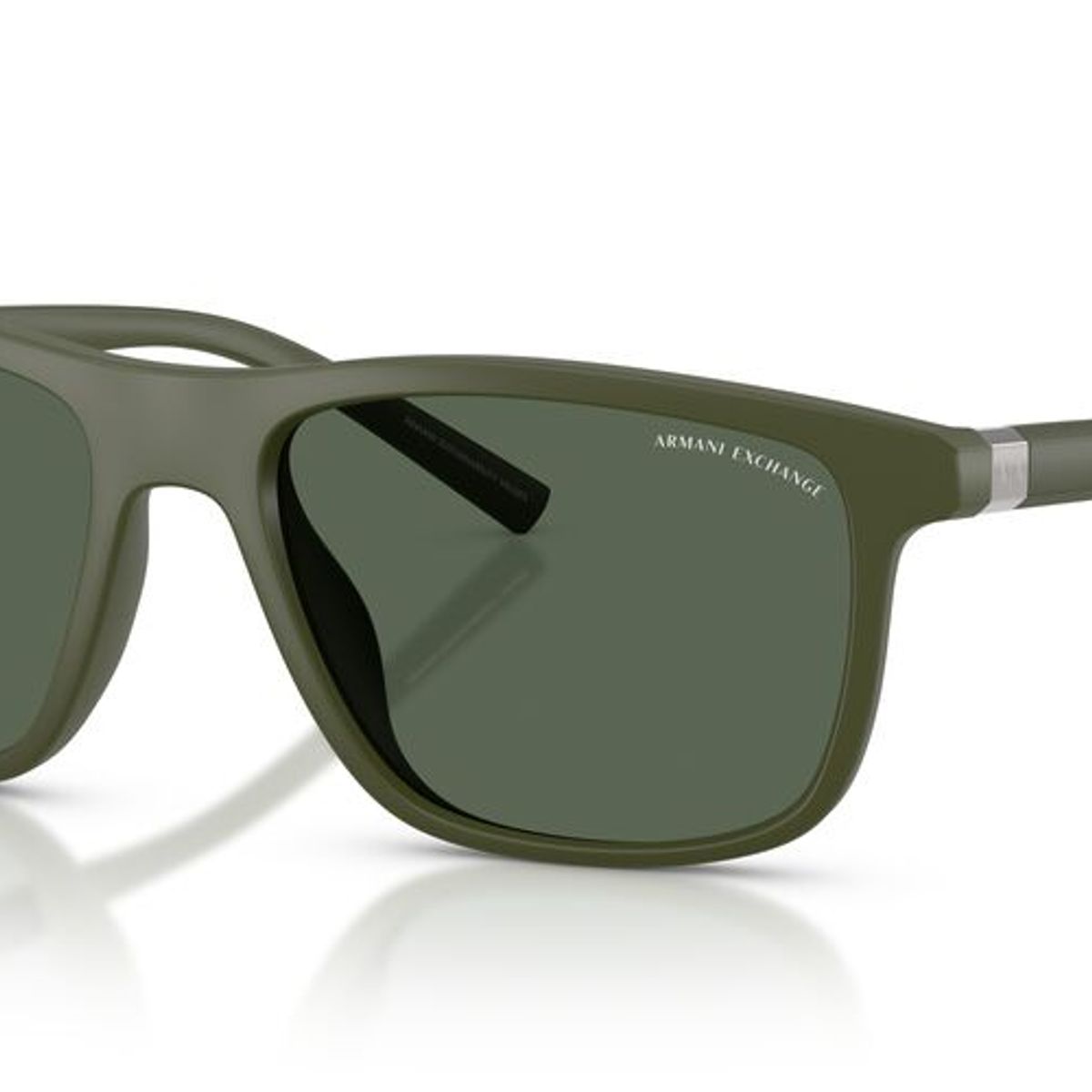 ARMANI EXCHANGE - Anteojos De Sol Armani Exchange AX4167SU Matte Green Dark Green Hombre