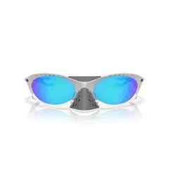 OAKLEY - Anteojos De Sol OO9437 Plantaris X-Silver Prizm Sapphire Hombre