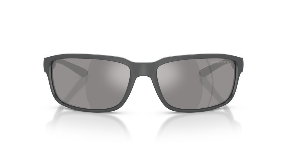 Anteojos De Sol AN4373 Matte Dark Grey Grey Mirror Silver 80 Polar Hombre Gris 62