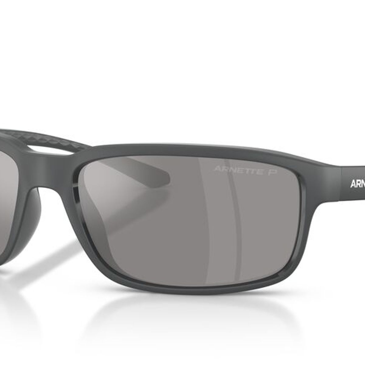 ARNETTE - Anteojos De Sol Arnette AN4373 Matte Dark Grey Grey Mirror Silver 80 Polar Hombre