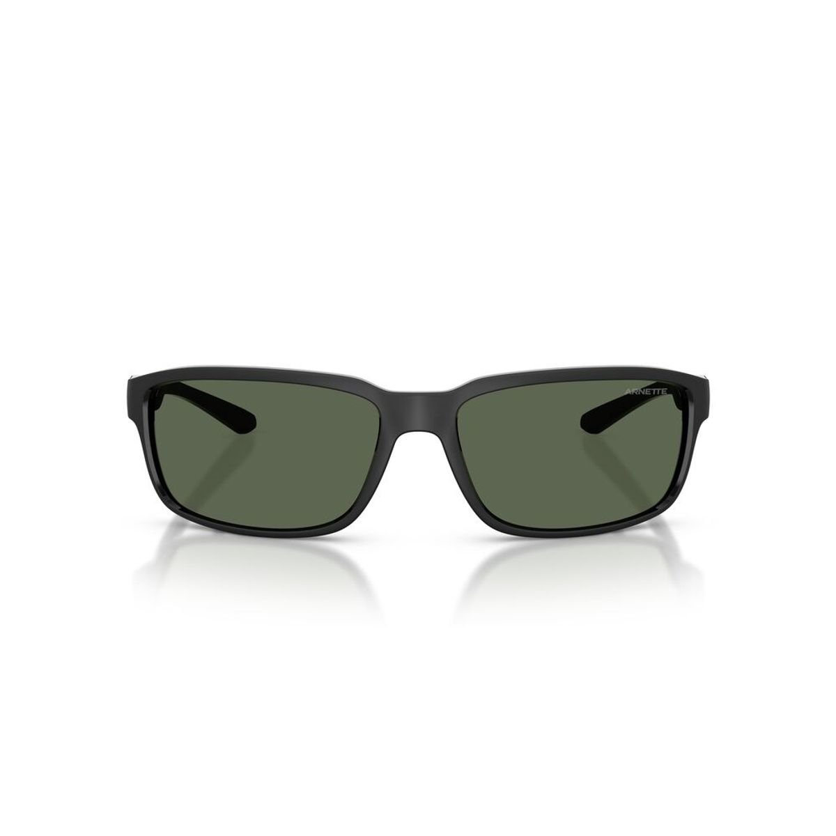 ARNETTE - Anteojos De Sol Arnette AN4373 Matte Recycled Black Dark Green Hombre