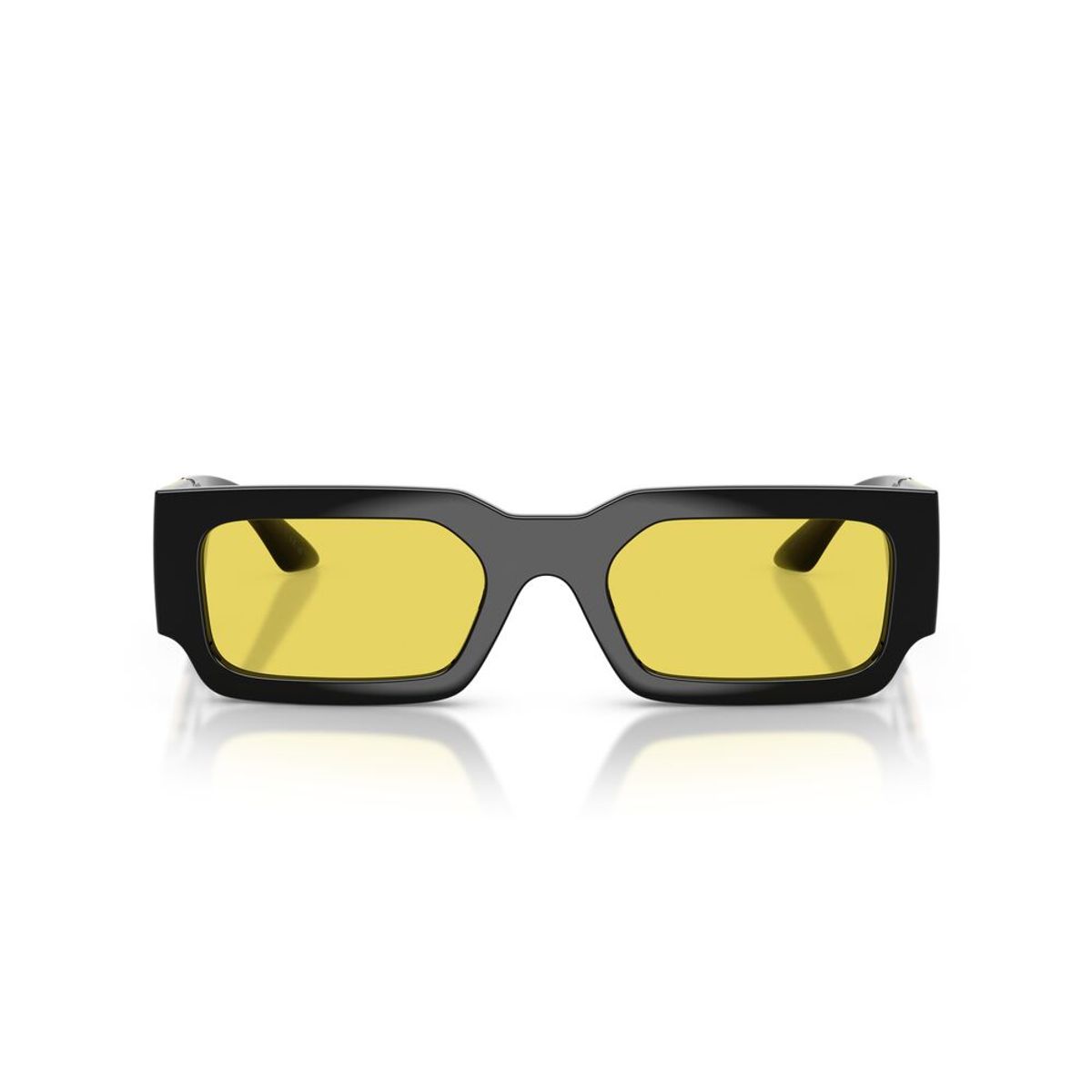 VERSACE - Anteojos De Sol Versace VE4506U Black Yellow Hombre