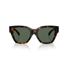 BURBERRY - Anteojos De Sol BE4489U Dark Havana Dark Green Mujer