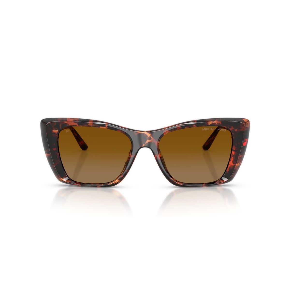 MICHAEL KORS - Anteojos De Sol Michael Kors MK2270U Tokyo Luggage Tortoise Brown Gradient Polar Mujer