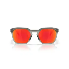 OAKLEY - Anteojos De Sol OO9533 Hstn Sq Matte Grey Smoke Prizm Ruby Unisex