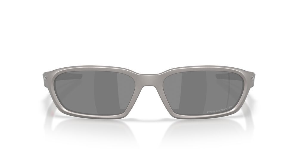 Anteojos De Sol OO9530 Terraforma Titanium Prizm Black Polarized Unisex Plateado 58
