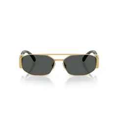 VERSACE - Anteojos De Sol VE2287 Gold Dark Grey Hombre