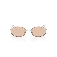 RAY BAN - Anteojos De Sol Ray-Ban RB3767 Silver Photo Amber Dark Unisex