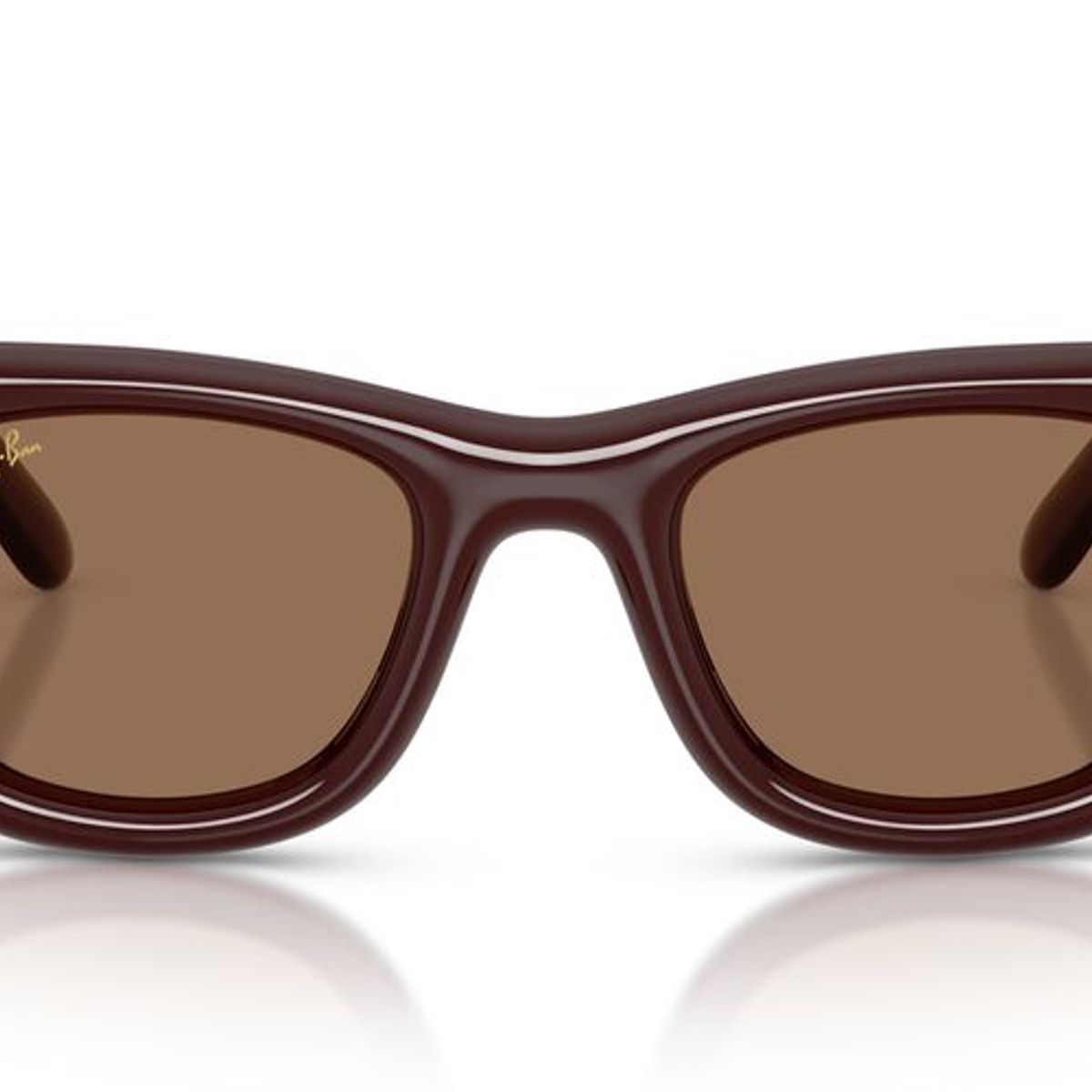 RAY BAN - Anteojos De Sol Ray-Ban RB4940 Wayfarer Puffer Dark Brown Dark Brown Unisex