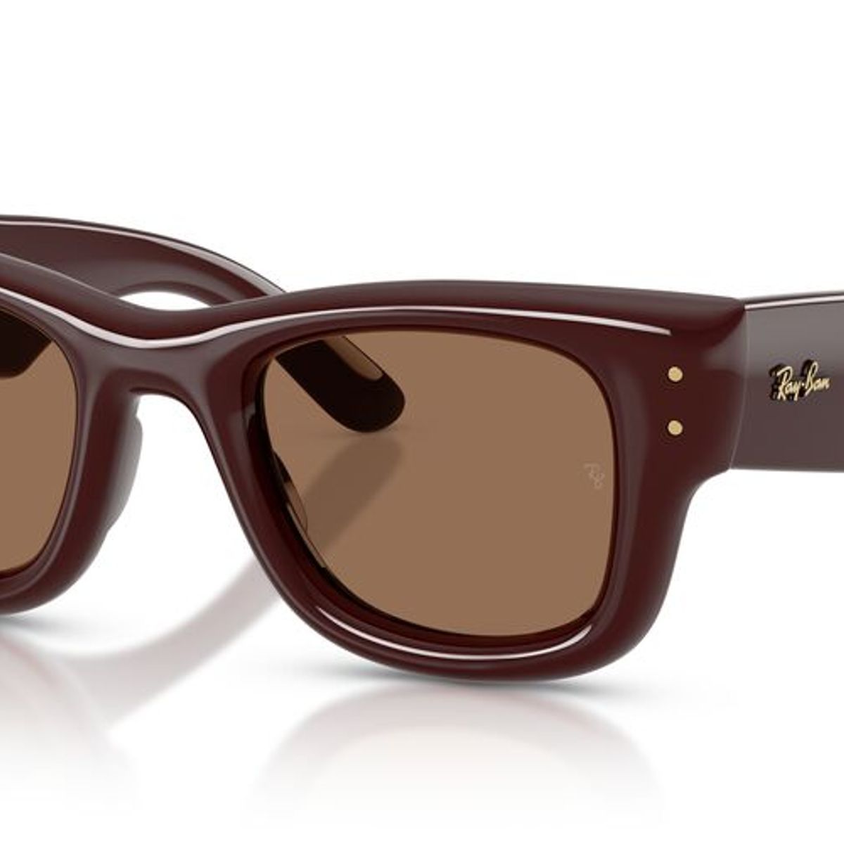 RAY BAN - Anteojos De Sol Ray-Ban RB4940 Wayfarer Puffer Dark Brown Dark Brown Unisex