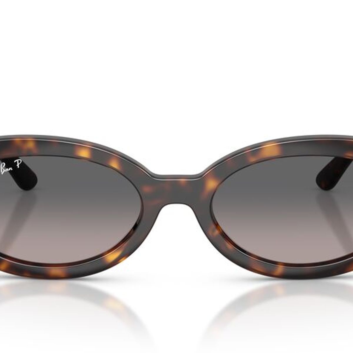 RAY BAN - Anteojos De Sol Ray-Ban RB2223 Havana Grey Gradient Polar Mujer
