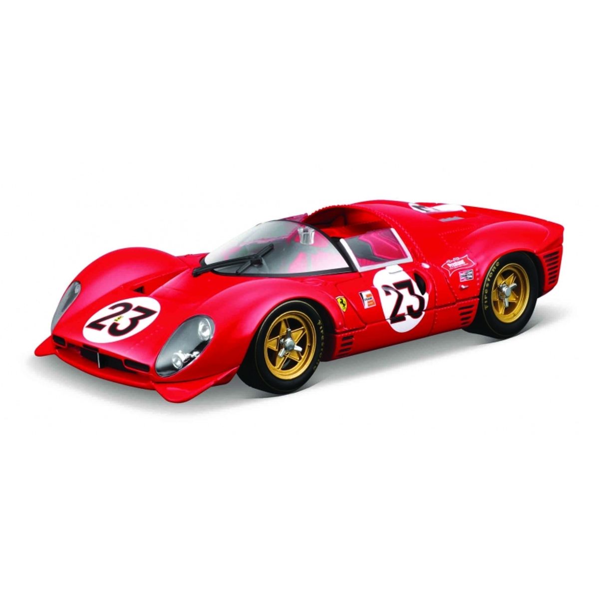 BBURAGO - BURAGO 26588 1-24 RACING KIT 330 P4 DAYTONA 1967 RED 23