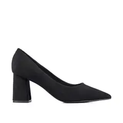WEIDE - Zapato Taco Alto Mujer Formal PU Textil YOU526B