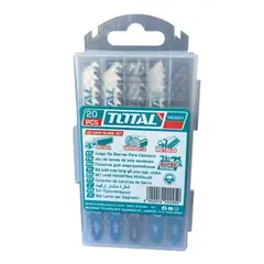 TOTAL - Juego De Sierras Para Caladoras 20 PIEZAS TAC2001