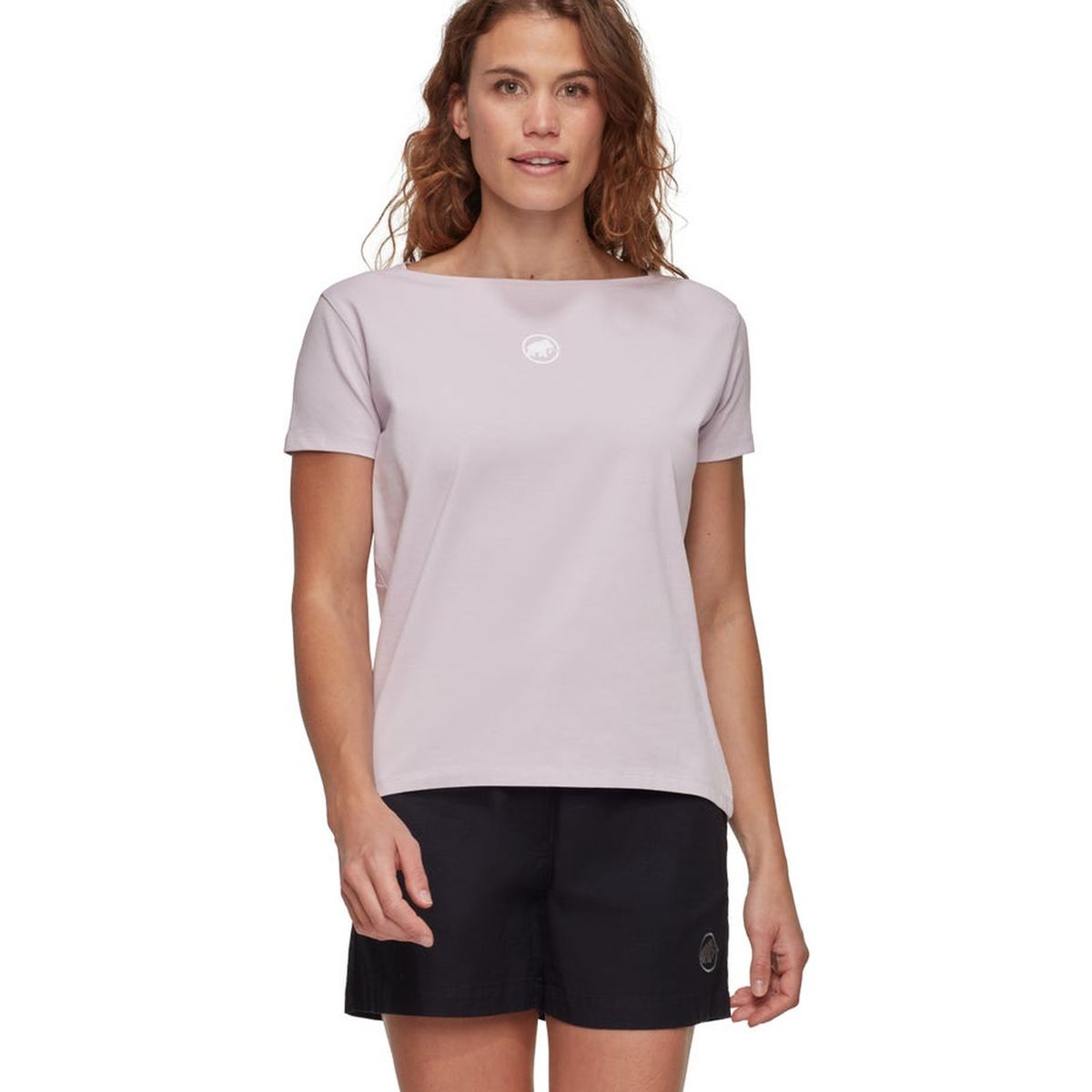MAMMUT - Polera Mujer Mammut Seon T-Shirt Original Violeta