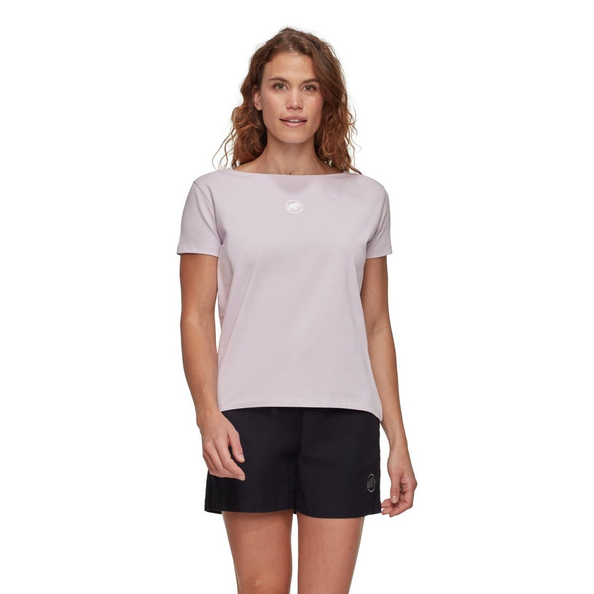 MAMMUT - Polera Mujer Mammut Seon T-Shirt Original Violeta