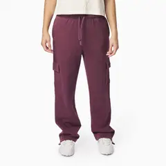 FILA - Pantalón Wide Classic Grand Turismo Mujer Rojo