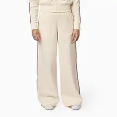 FILA - Pantalón Wide Classic Grand Turismo Mujer Blanco