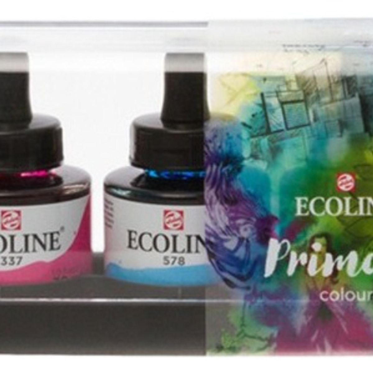 GENERICO - Acuarela Líquida Royal Talens Gotero 5 Colores Primarios 30ml