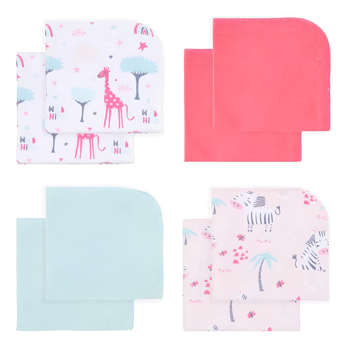 BAMBINO - Toallitas De Algodón Bambino Para Bebé - Pack 8 Unidades