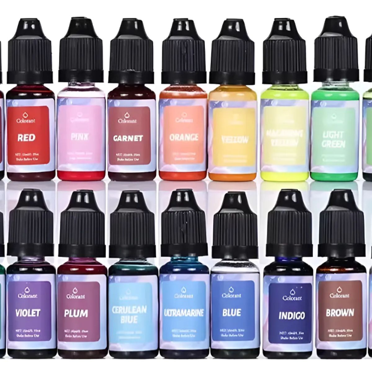 GENERICO - Colorante Para Vela Y Jabón Pigmento 18 Colores Fluorescent