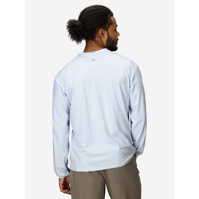 Imagen 2 del producto Polera Hombre Airexchange Upf 50 Crew Ls Blanco