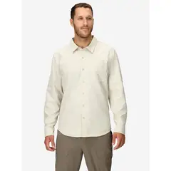 MARMOT - Polera Hombre Airexchange Upf 40 Ls Beige
