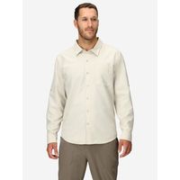 Polera Hombre Airexchange Upf 40 Ls Beige