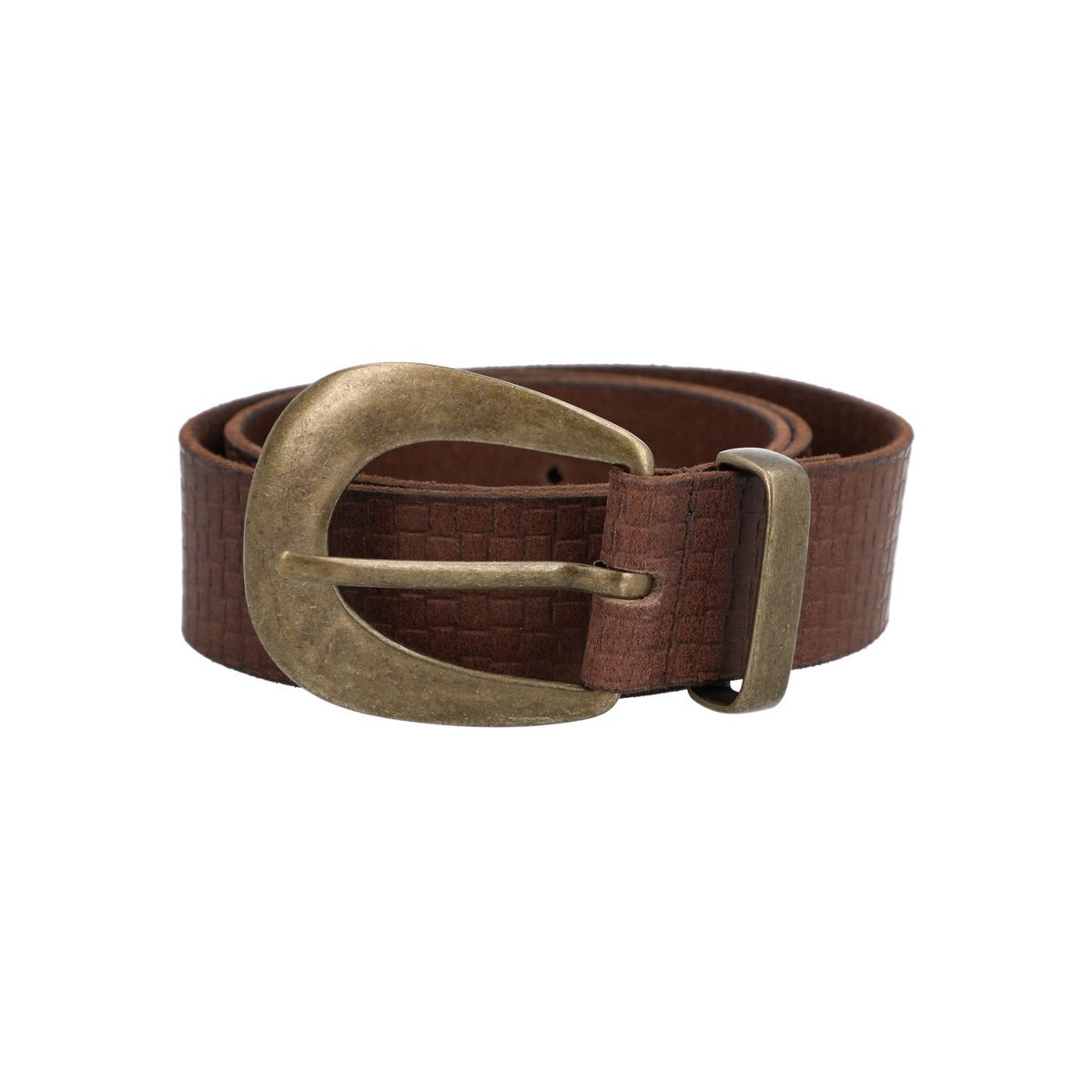 ROCKFORD - Cinturón Cuero Mujer Rf Fiori Café ROCKFORD