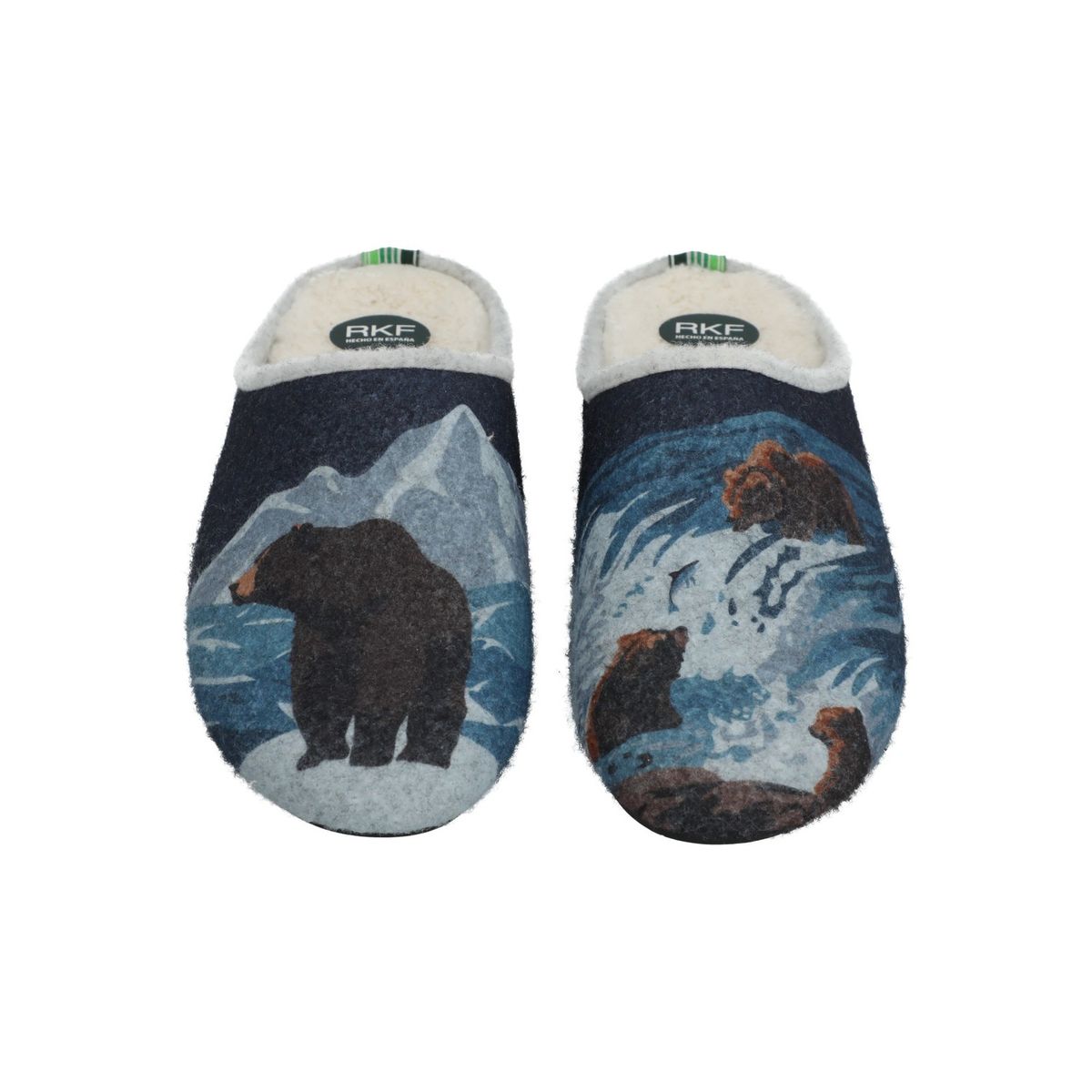 ROCKFORD - Pantufla Fibras Unisex Rkf Slipper Bear Azul ROCKFORD