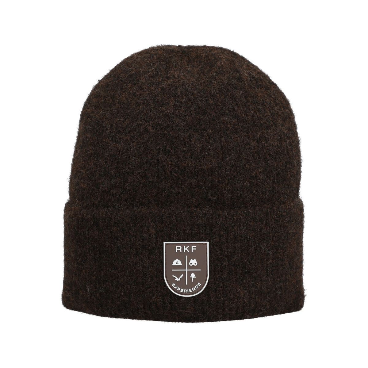 ROCKFORD - Gorro Poliéster Unisex Beanie Rkf Badge Café ROCKFORD
