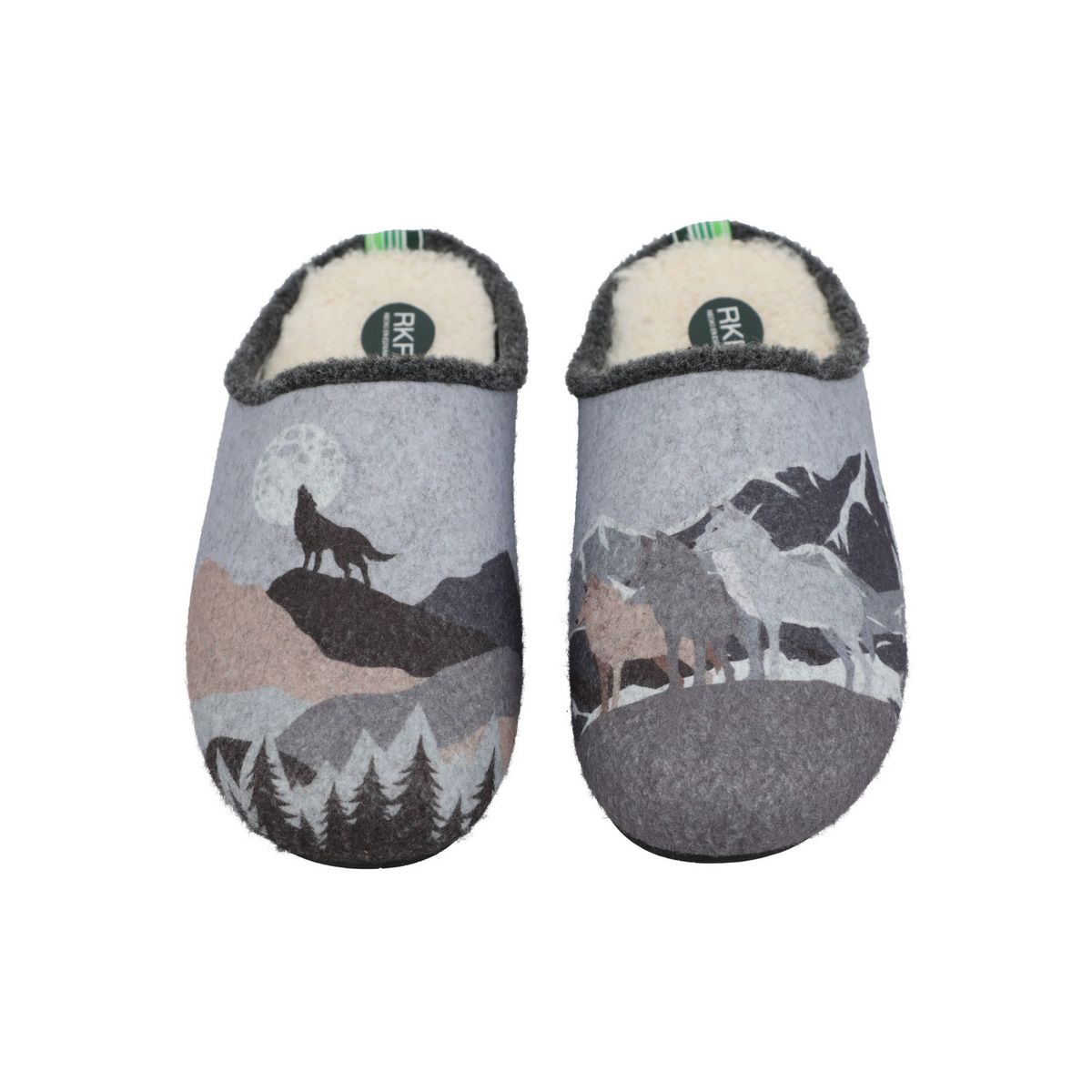 ROCKFORD - Pantufla Fibras Unisex Rkf Slipper Wolf Gris ROCKFORD