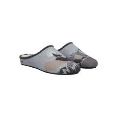 ROCKFORD - Pantufla Fibras Unisex Rkf Slipper Wolf Gris