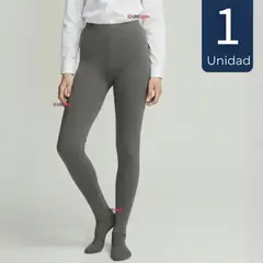 UTILISIMO - Ballerinas Escolares Niña Algodón Gris