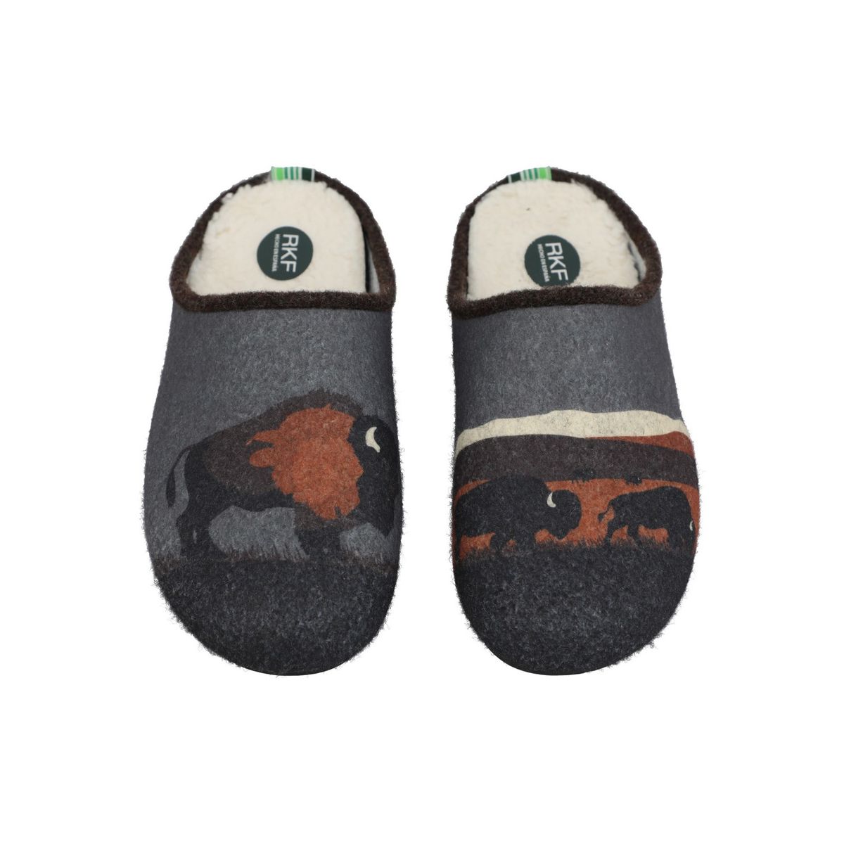 ROCKFORD - Pantufla Fibras Unisex Rkf Slipper Bisont Café ROCKFORD