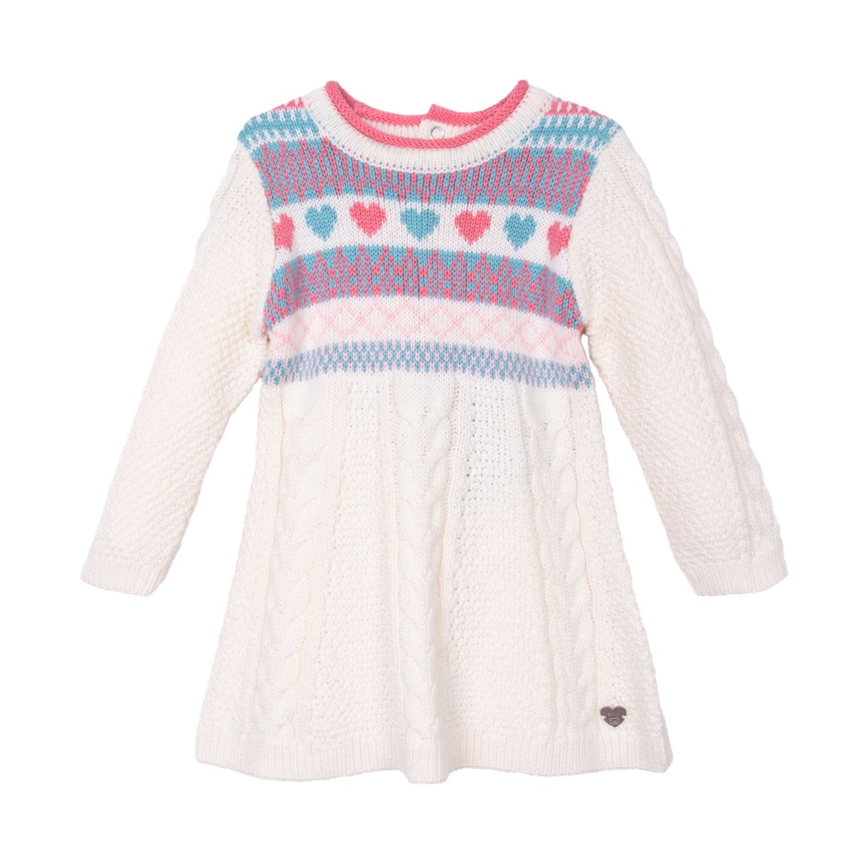 PILLIN - Vestido   Pillin Blanco Niña PVD922-26CRU