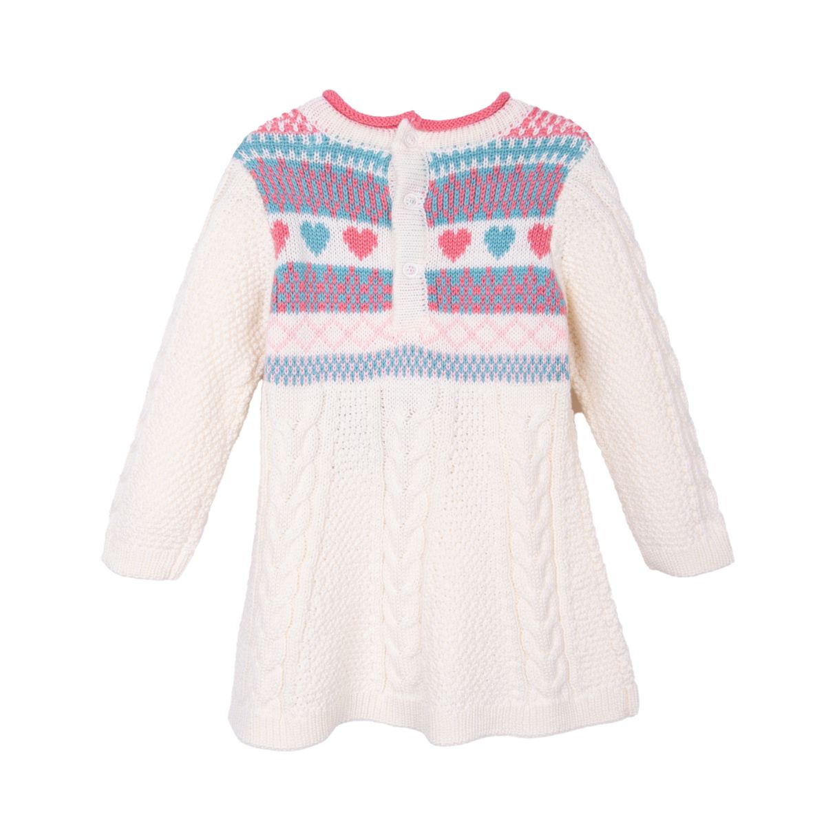PILLIN - Vestido   Pillin Blanco Niña PVD922-26CRU