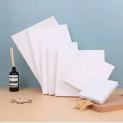 GENERICO - Bastidor Para Pintar De Madera Con Lienzo De Tela 40x30cm