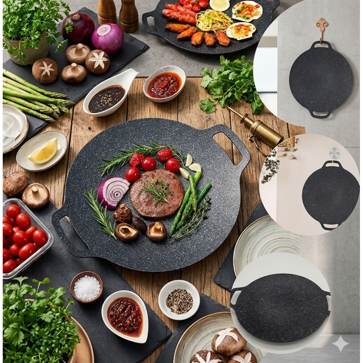 GENERICO - Plancha Grill Multiusos