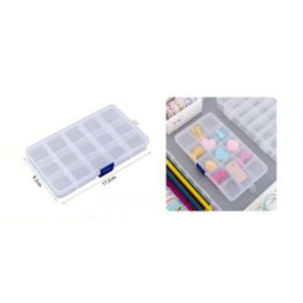 GENERICO - CAJA DE PLASTICO TRANSPARENTE