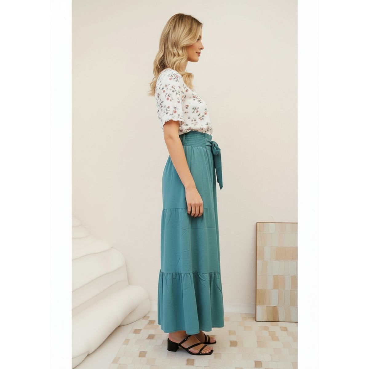 LIKE SHOP - Pantalón Palazzo Mujer Liviano Primavera Verano 2606