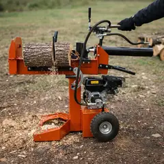 GENERICO - Trozador Partidor Astillador Leña Hidráulico 15 TONELADAS Motor Bencinero
