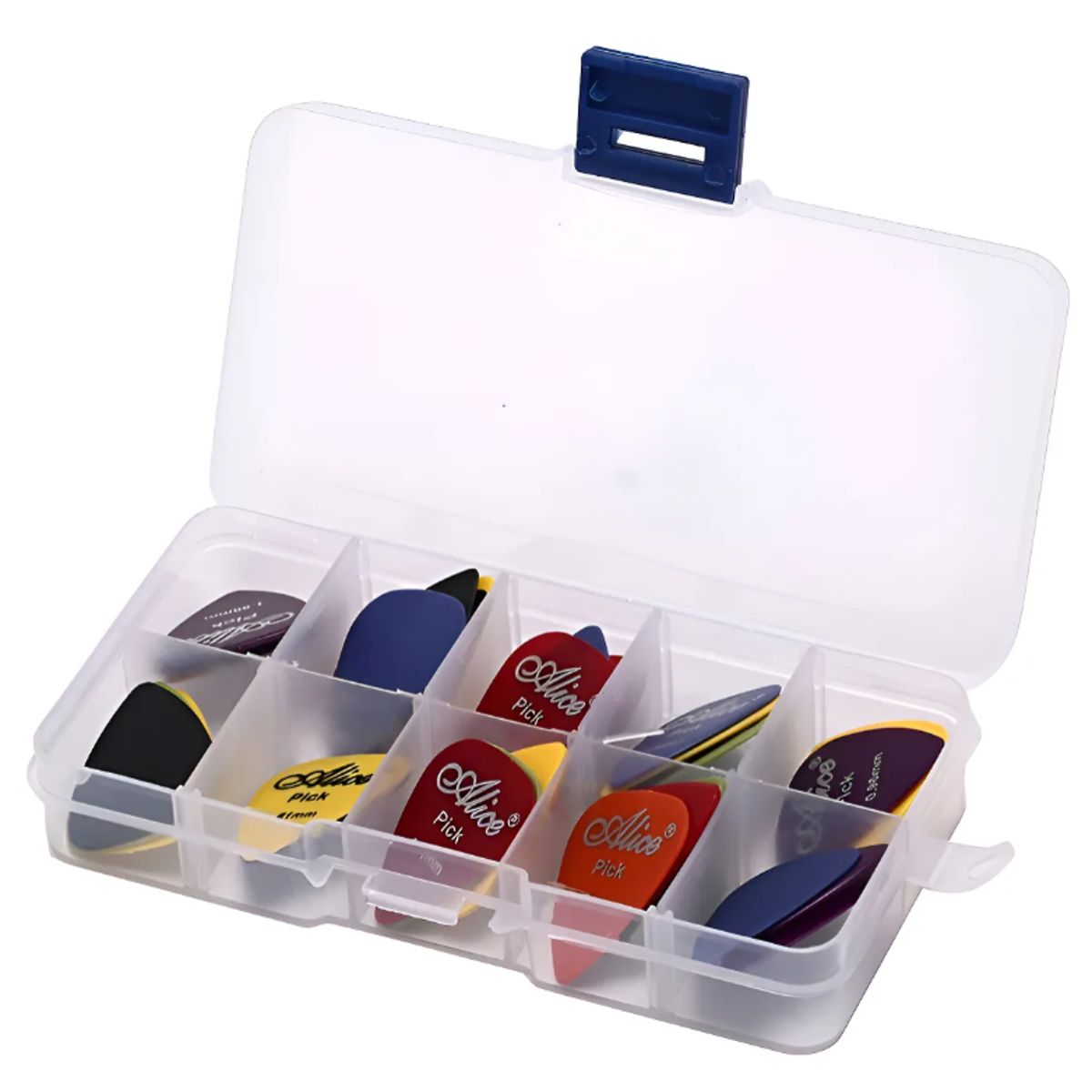 GENERICO - Set De 50 Uñetas Para Guitarra Acústica Accesorios Guitarra Color Multicolor