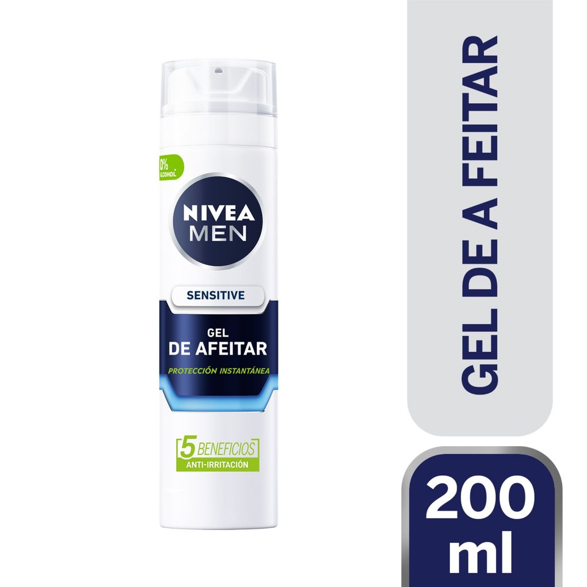 NIVEA - Gel de afeitar NIVEA MEN Sensitive 200 ml