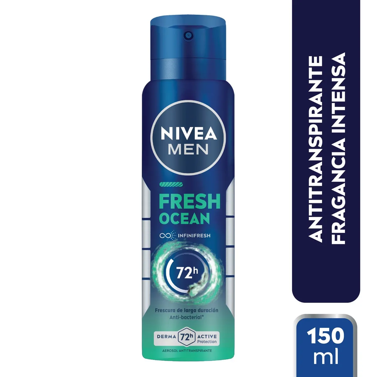 NIVEA - NIVEA MEN Antitranspirante Fresh Ocean Spray 150ml